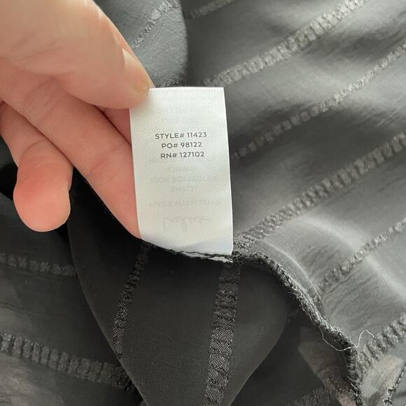 Lulus Satin Plisse Top Women S Witchy Fairy Grunge Whimsigoth Batwing Gothic - Picture 11 of 14